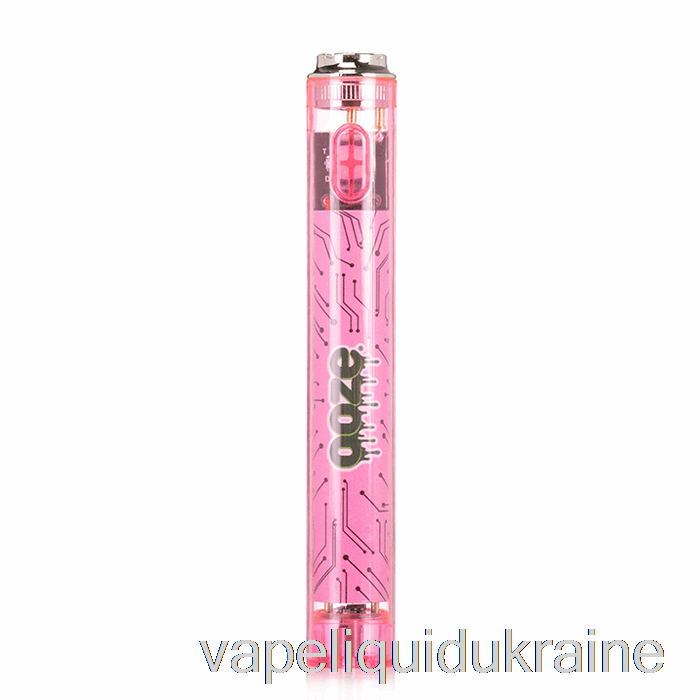 Vape Ukraine Ooze Slim 400mAh CLEAR 510 Vape Battery Atomic Pink